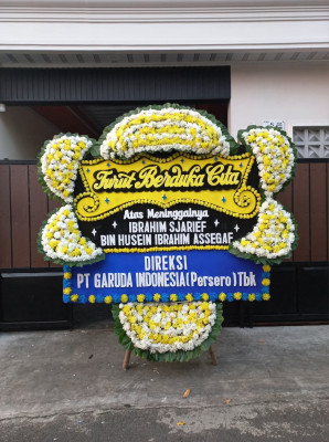 Papan Bunga Duka di Taelarek